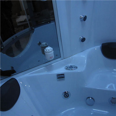 Banheira luxuosa do chuveiro do vapor combinado com cuba dos termas, unidades home do chuveiro do vapor fornecedor