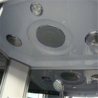 o compartimento de vidro moderado cinzento do chuveiro de 5mm, está cercos sozinhos do chuveiro fornecedor