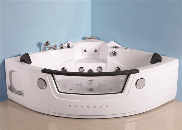 O mini ar interno portátil do canto da banheira de hidromassagem jorrou calefator termostático das luzes da saia das banheiras 7 fornecedor