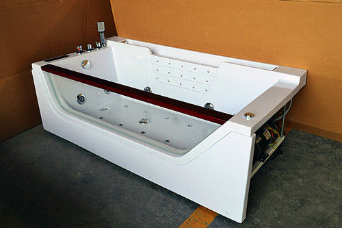 Banheira de hidromassagem interna automatizada da única pessoa da banheira de hidromassagem de 70 Inche mini com os 12 jatos do ar da massagem